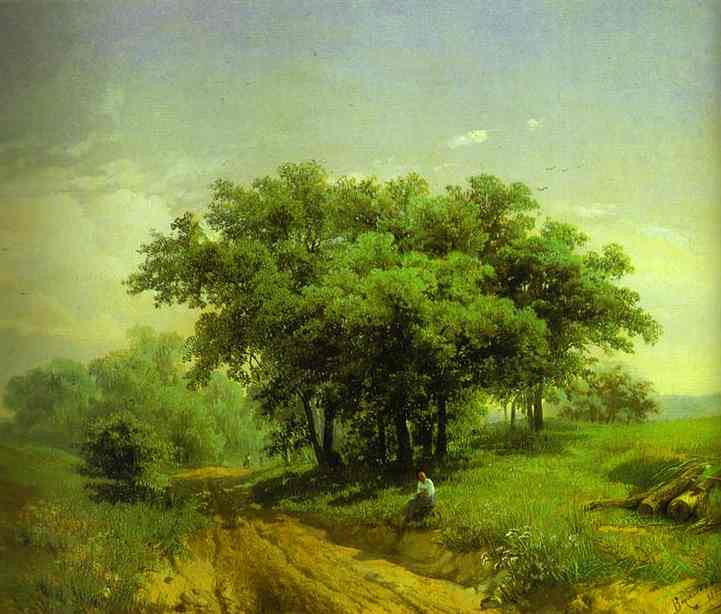 Hot Summer Day by Fyodor Vasilyev — Oil Painting Reproduction