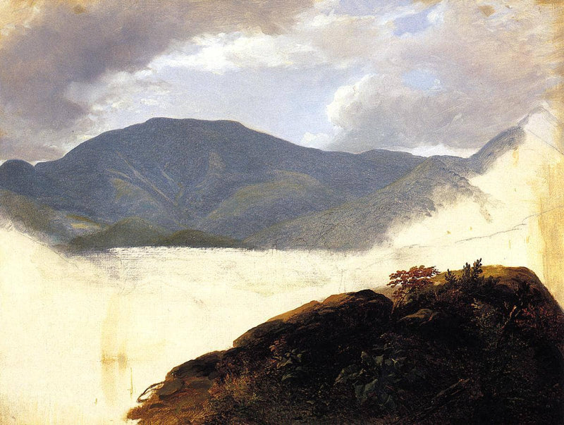 Hudson River Sketch by Asher Brown Durand — Oil Painting Reproduction