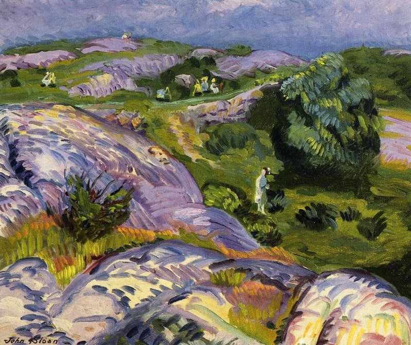 Humoresque by John French Sloan — Oil Painting Reproduction