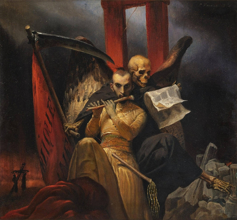 Socialism and Cholera by Horace Vernet — Oil Painting Reproduction