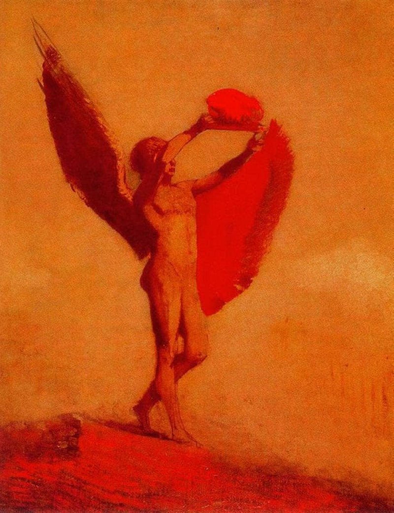 Icarus by Odilon Redon — Oil Painting Reproduction