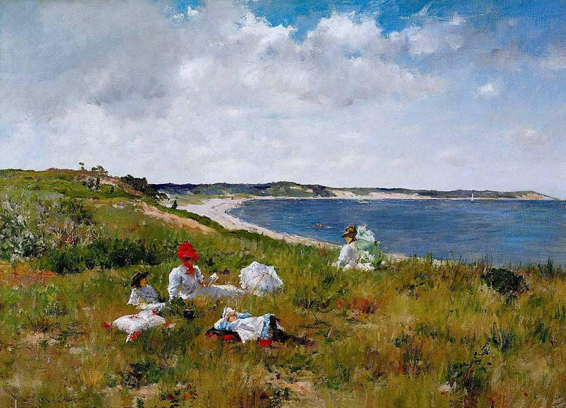 Idle Hours by William Merritt Chase — Oil Painting Reproduction