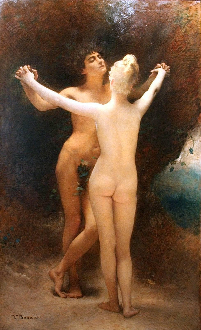 Idyll by Leon Bonnat — Oil Painting Reproduction