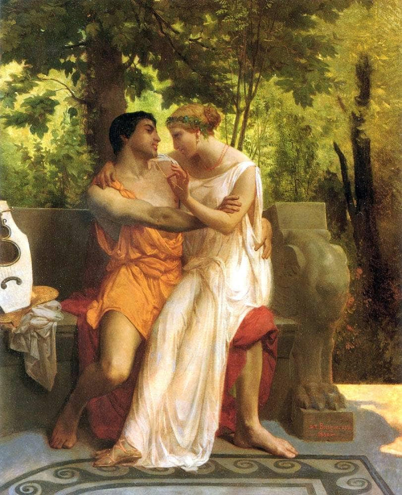Idyll by William-Adolphe Bouguereau — Oil Painting Reproduction