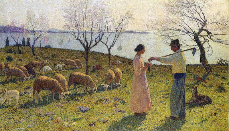 Idylle by Henri Martin — Oil Painting Reproduction