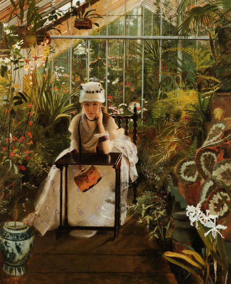 Il Penseroso by John Atkinson Grimshaw — Oil Painting Reproduction