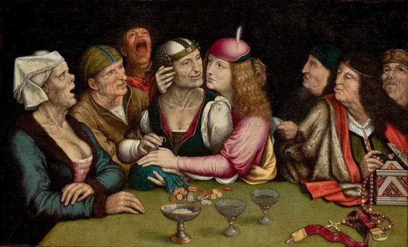 Ill-Matched Marriage (The Marriage Contract) by Quentin Matsys — Oil Painting Reproduction