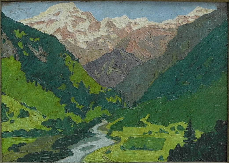 Imereti by David Kakabadze — Oil Painting Reproduction