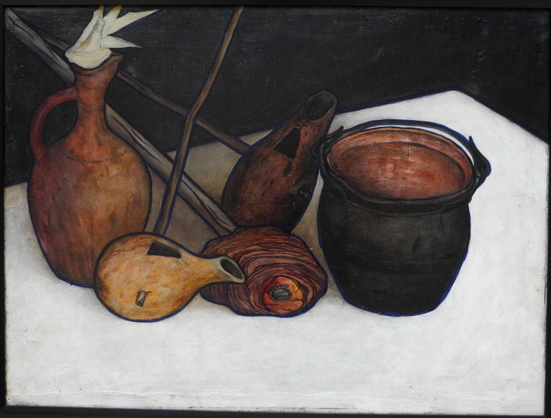 Imeretian still life by David Kakabadze — Oil Painting Reproduction