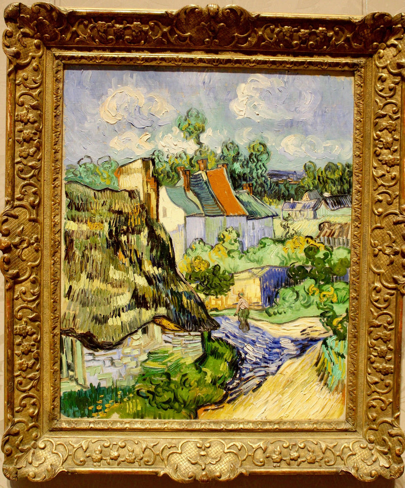 Houses in Auvers 2 by Vincent van Gogh — Oil Painting Reproduction