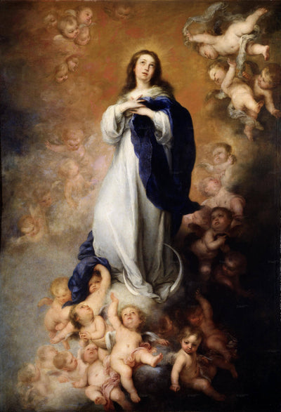 The Aranjuez Immaculate Conception in hallway