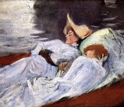 In a Punt in bedroom