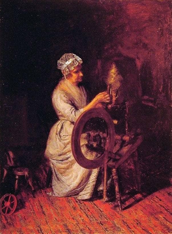 In Grandmothers Time by Thomas Eakins — Oil Painting Reproduction