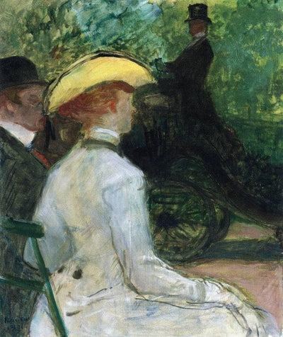 In the Bois de Boulogne in bedroom