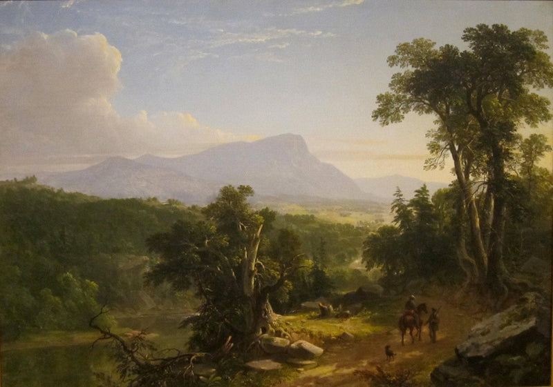 in the Catskills by Asher Brown Durand — Oil Painting Reproduction