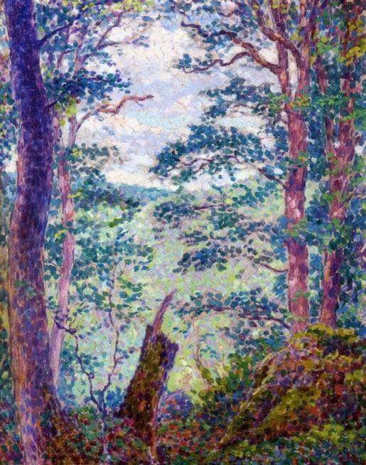 In the Forest by Georges Lacombe — Oil Painting Reproduction