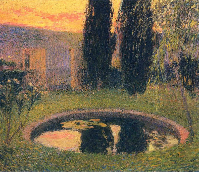 In the Garden by Henri Martin — Oil Painting Reproduction