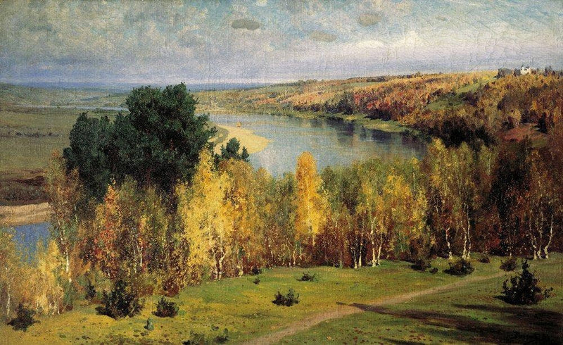 Indian summer by Vasily Polenov — Oil Painting Reproduction