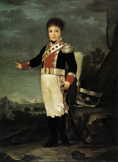 Infante Don Sebastián Gabriel de Borbón y Braganza in kitchen