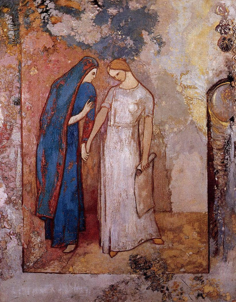 Initiation to Study by Odilon Redon — Oil Painting Reproduction
