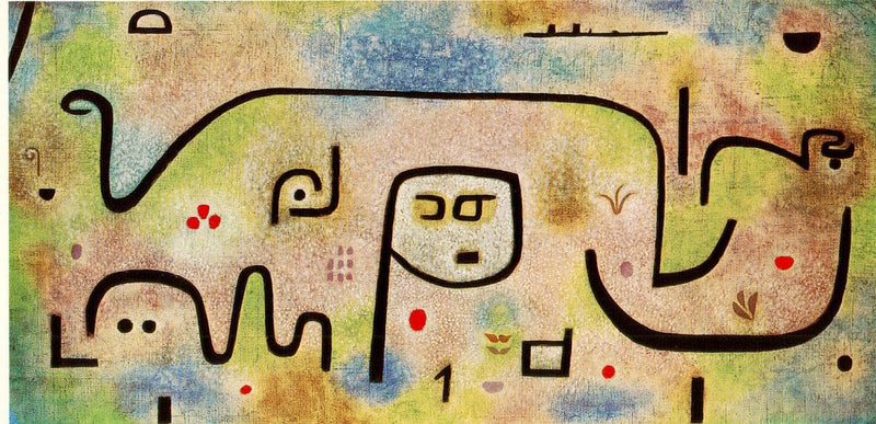Insula Dulcamara by Paul Klee, Oil Painting Reproduction