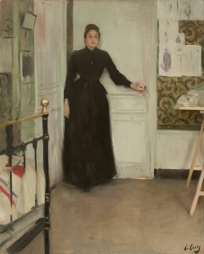 Interior by Ramon Casas — Oil Painting Reproduction