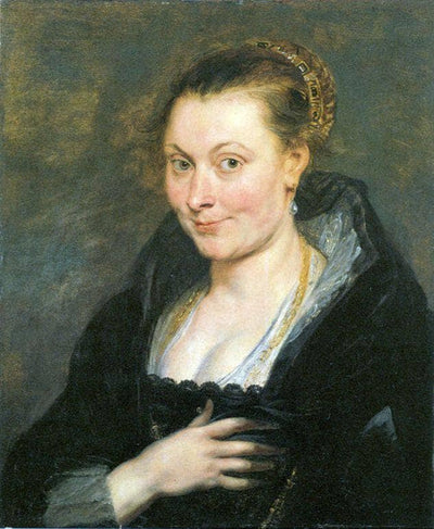Isabella Brant in kitchen