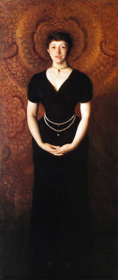 Isabella Stewart Gardner in home office