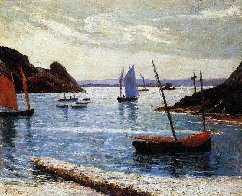 Isle of Brehat by Maxime Maufra — Oil Painting Reproduction