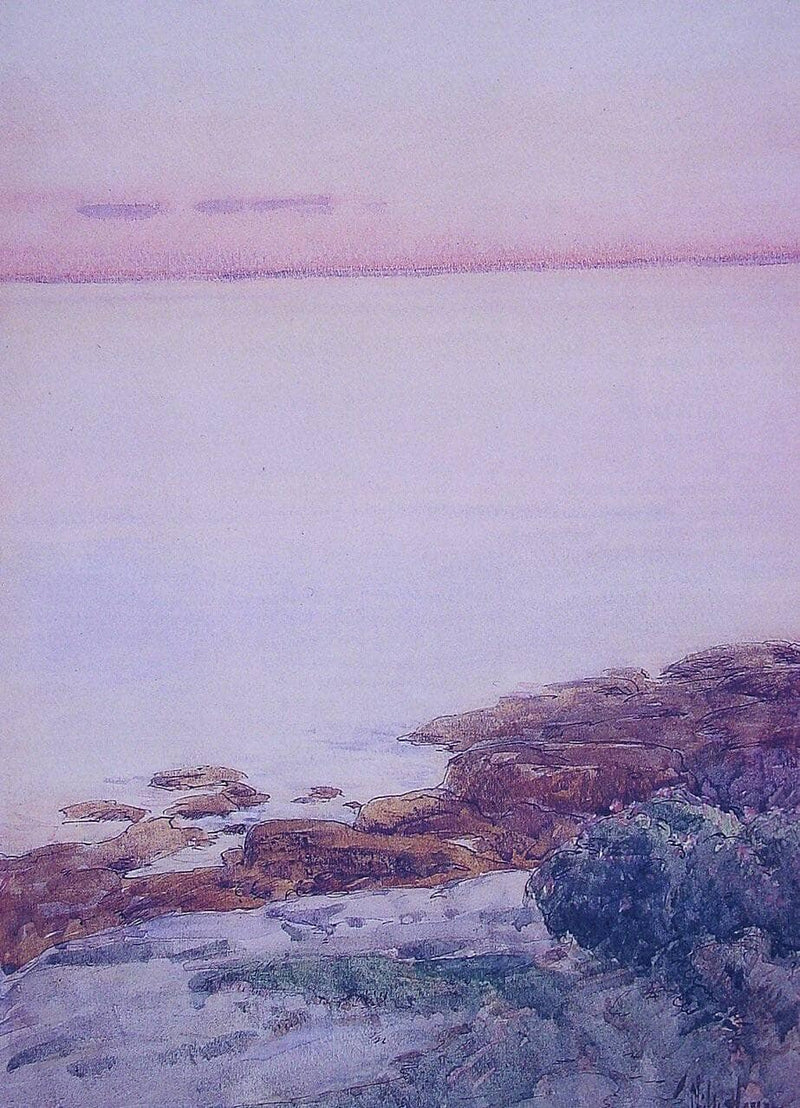 Isles of Shoals by Childe Hassam — Oil Painting Reproduction