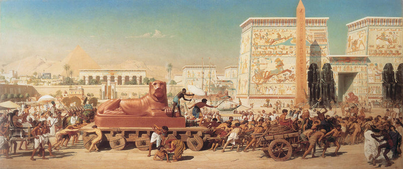 Israel in Egypt by Edward Poynter, Oil Painting Reproduction