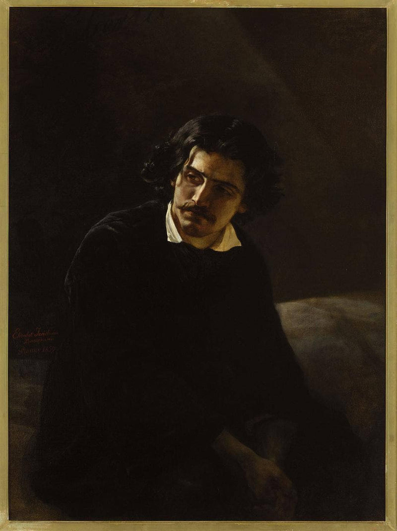 Italian man by Elisabeth Jerichau-Baumann — Oil Painting Reproduction