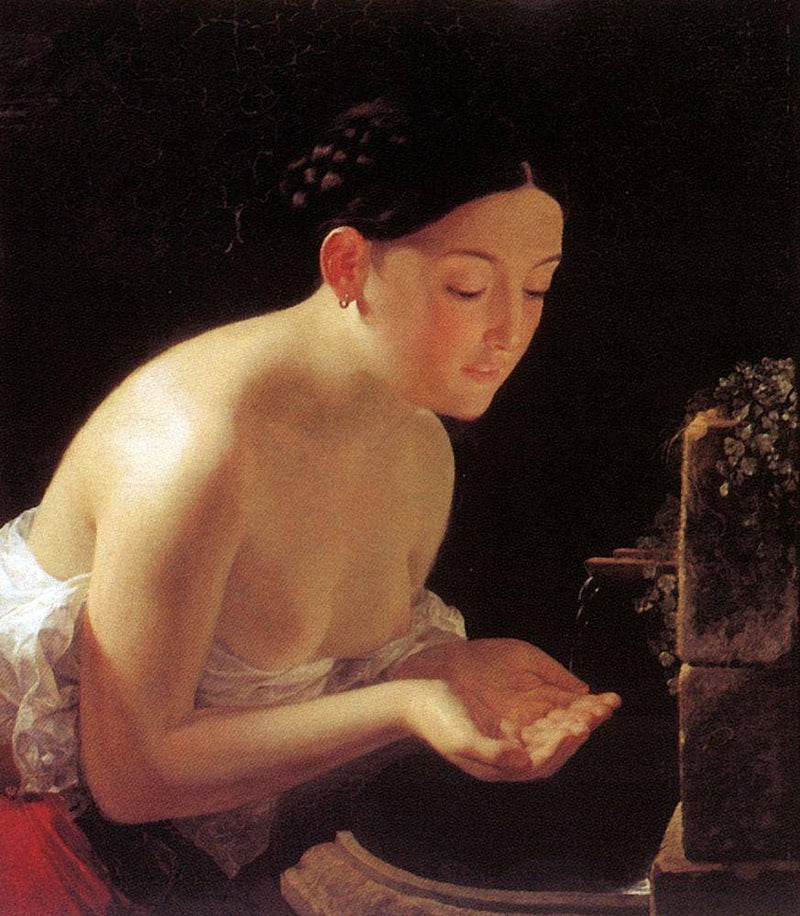 Italian Morning by Karl Bryullov — Oil Painting Reproduction