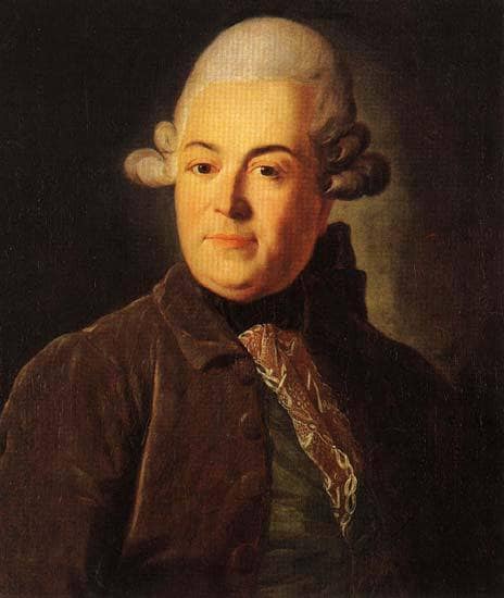 Ivan Glebov (Oscherin) by Dmitry Levitzky — Oil Painting Reproduction