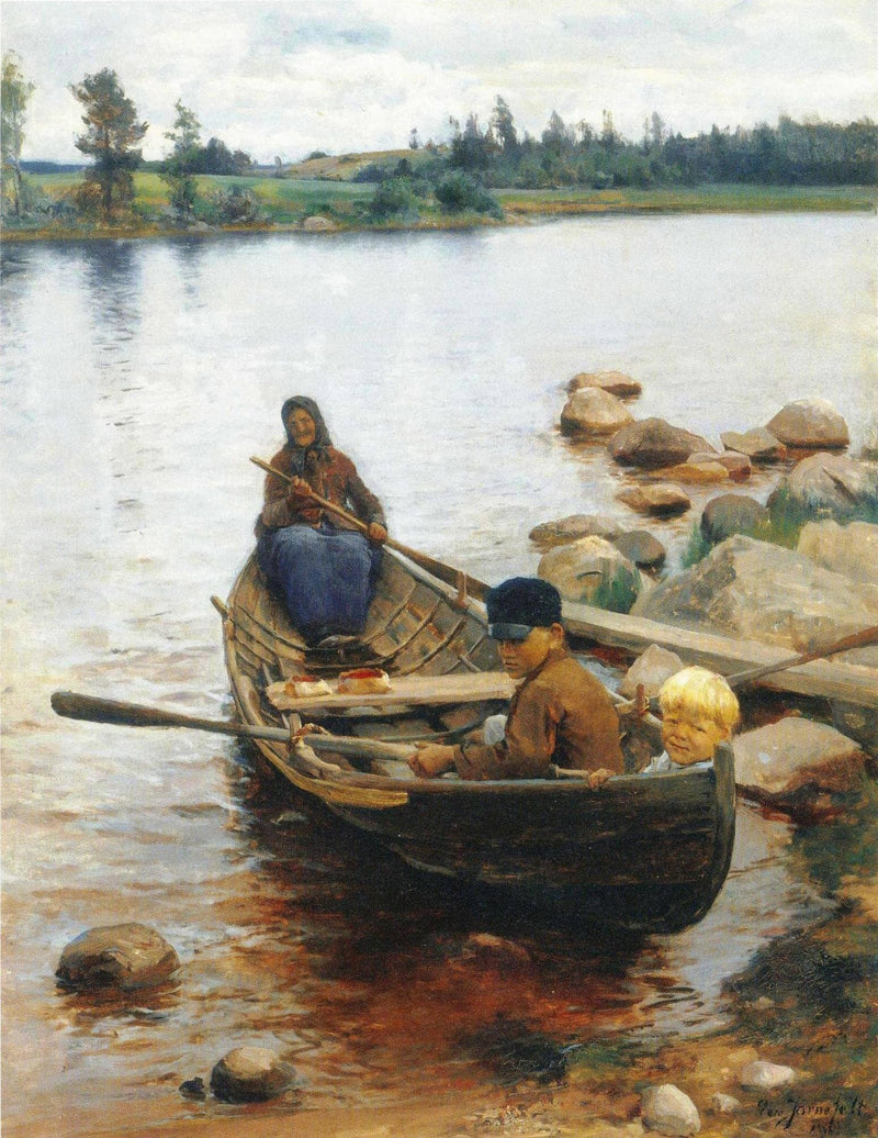Savolaisvene by Eero Järnefelt — Oil Painting Reproduction