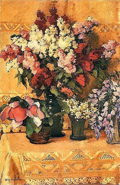 Flowers by Józef Mehoffer — Oil Painting Reproduction