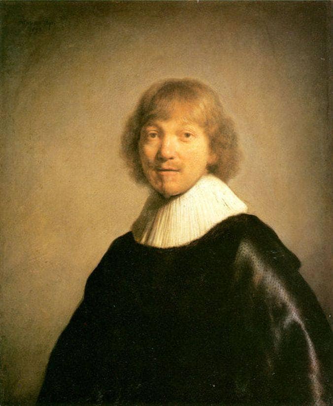 Jacob III de Gheyn by Rembrandt — Oil Painting Reproduction
