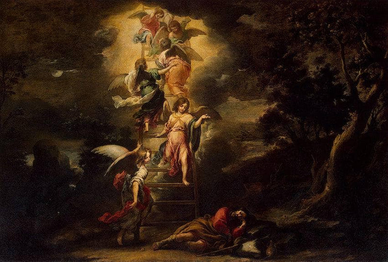 Jacob's Dream by Bartolome Esteban Murillo — Oil Painting Reproduction