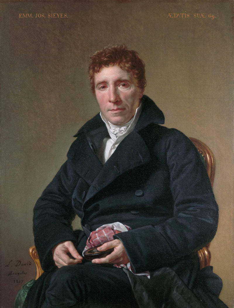 Emmanuel Joseph Sieyes by Jacques-Louis David — Oil Painting Reproduction