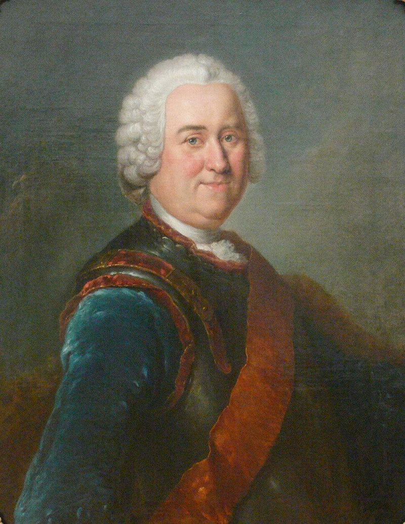 Jakob von Keith by Antoine Pesne — Oil Painting Reproduction