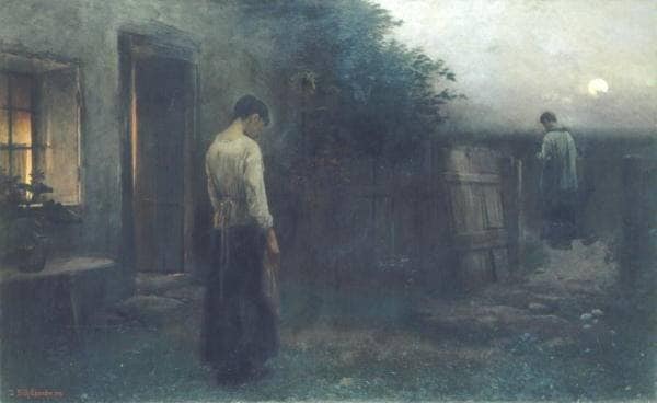 Poslední Pomazání by Jakub Schikaneder — Oil Painting Reproduction