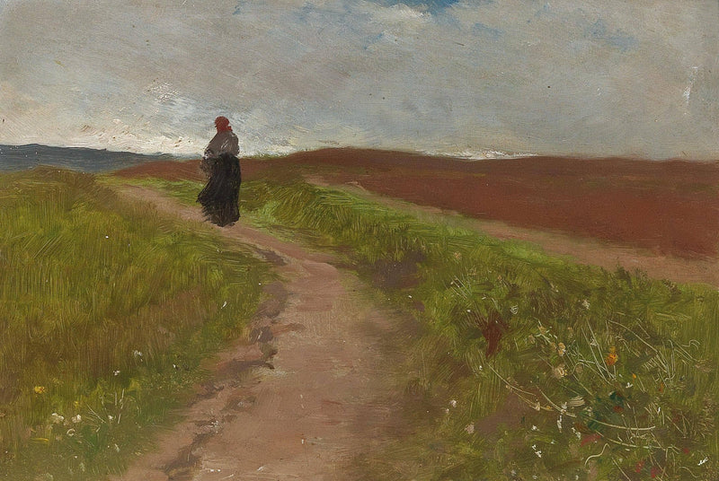 Dark Path by Jakub Schikaneder — Oil Painting Reproduction