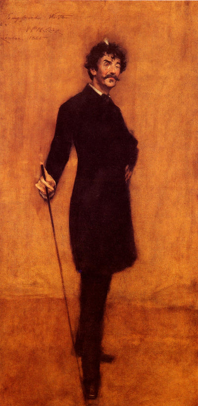 James Abbott McNeill Whistler in bedroom