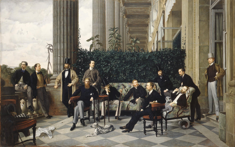The Circle of the Rue Royale by James Tissot — Oil Painting Reproduction
