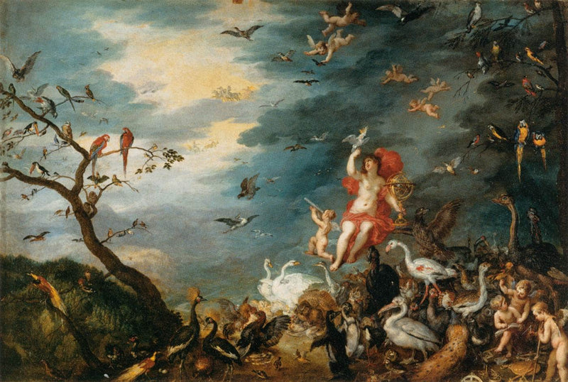 Air by Jan Brueghel the Elder — Oil Painting Reproduction