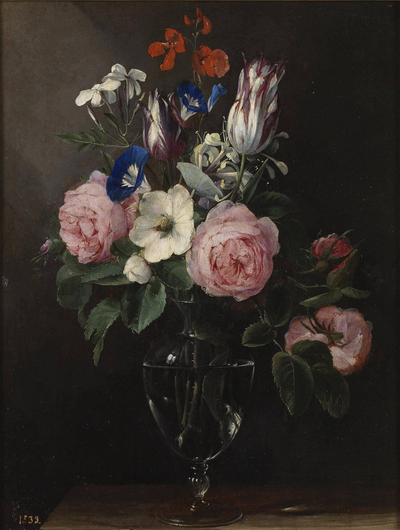 Vase of flowers by Jan Brueghel the Elder — Oil Painting Reproduction