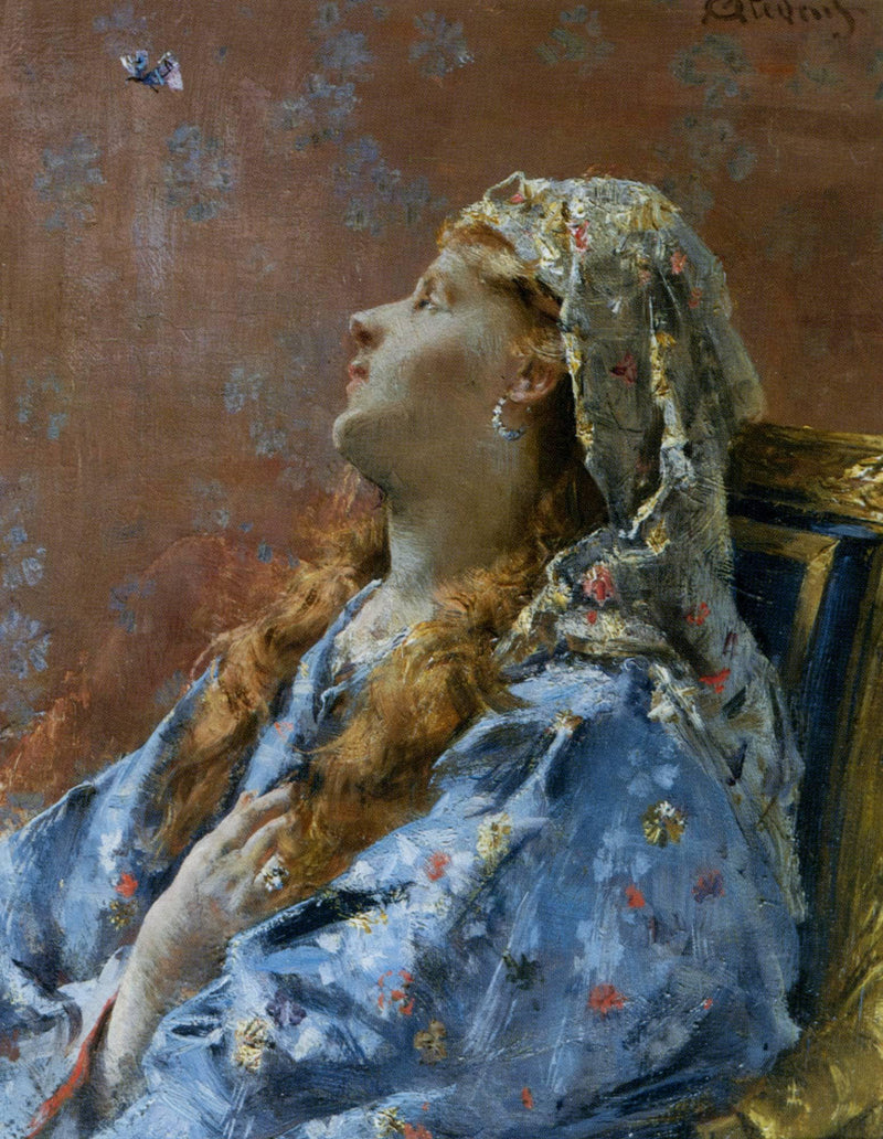 Japanese by Alfred Stevens — Oil Painting Reproduction