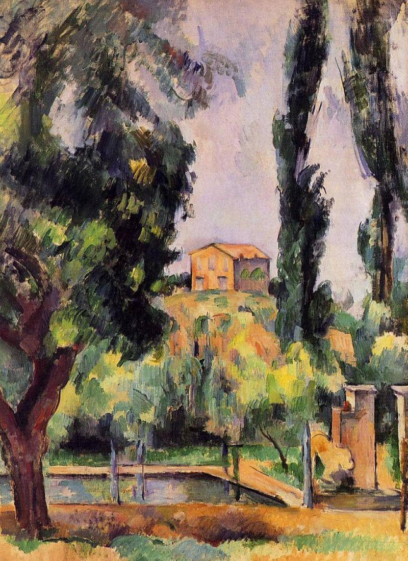 Jas de Bouffan by Paul Cezanne — Oil Painting Reproduction