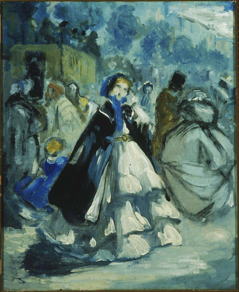 Street Scene by Jean-Baptiste Carpeaux — Oil Painting Reproduction