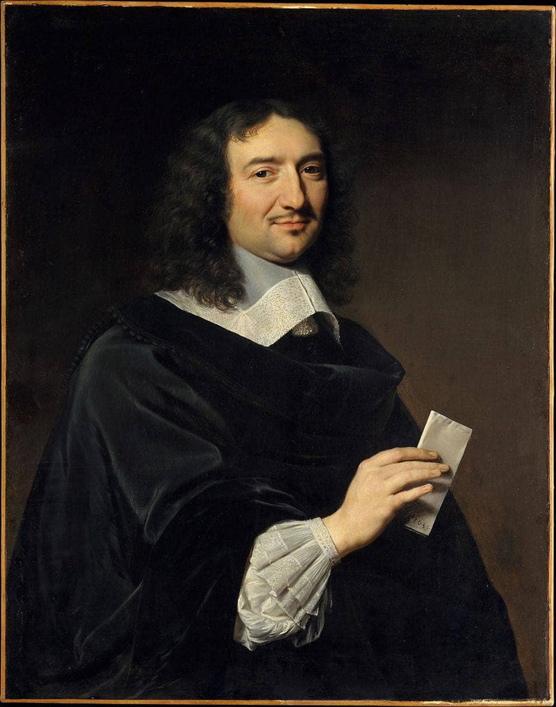 Jean-Baptiste Colbert (1619â1683) by Philippe de Champaigne — Oil Painting Reproduction